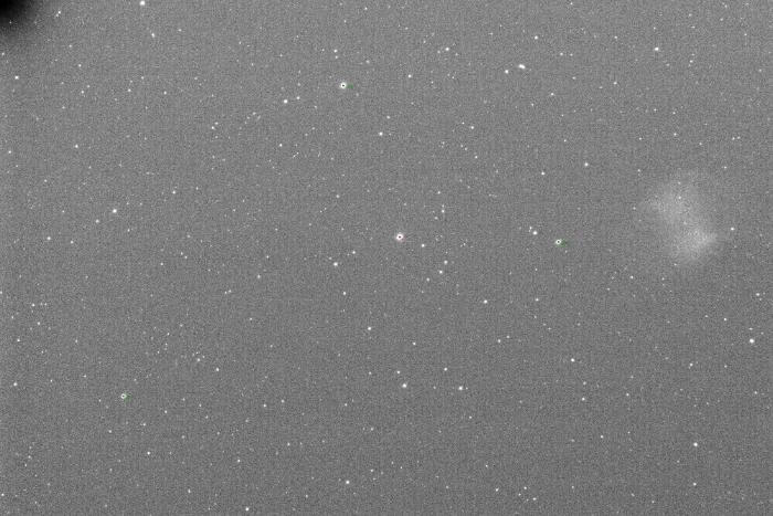 Mapka - HD189733, JD 2458299.43547