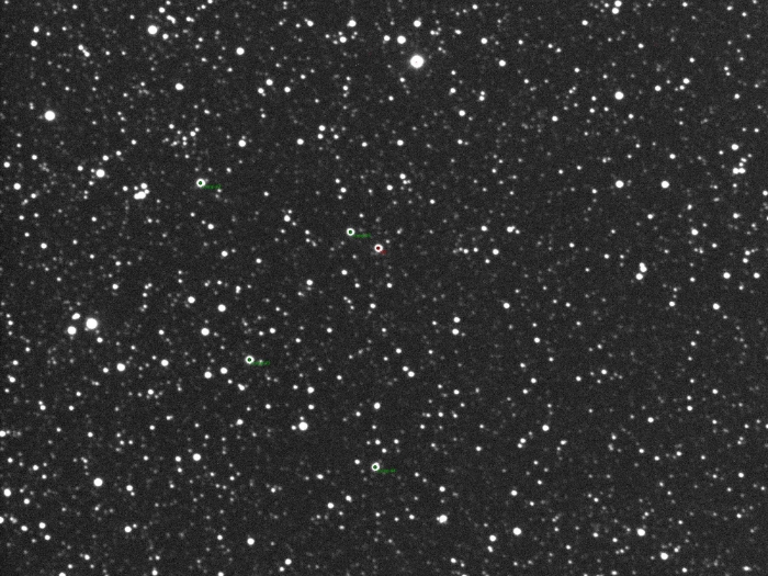 Mapka - CoRoT-2, JD 2458307.38697