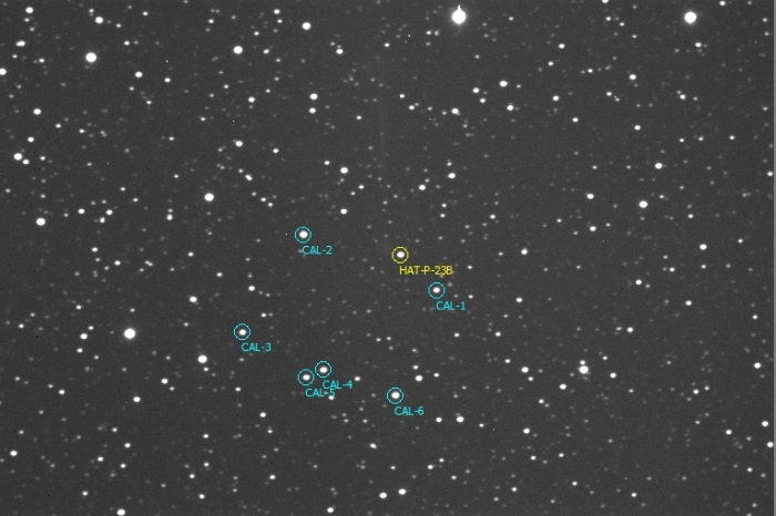 Mapka - HAT-P-23, JD 2458306.49353
