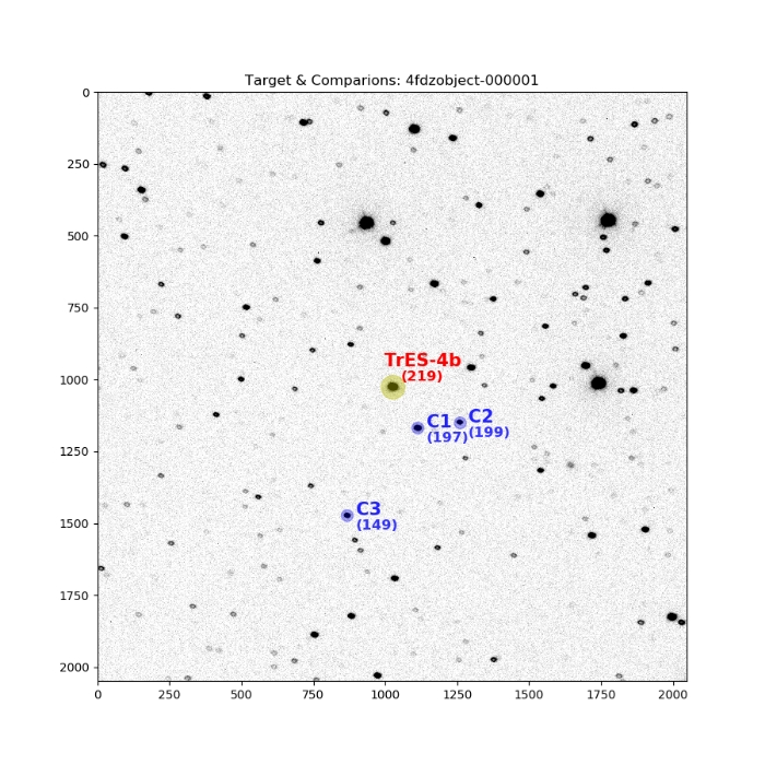 Mapka - TrES-4, JD 2458331.97611