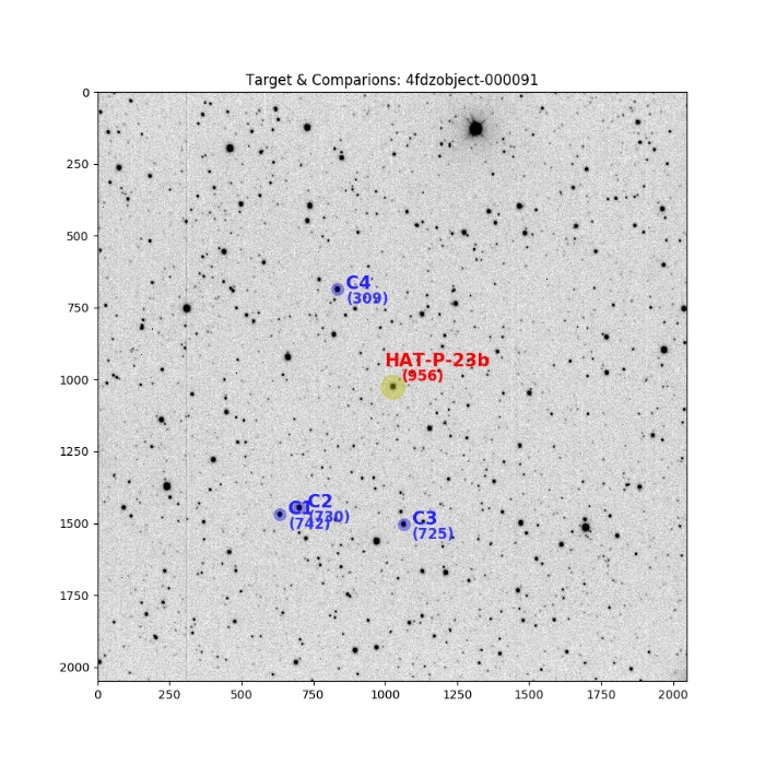 Mapka - HAT-P-23, JD 2458276.14419
