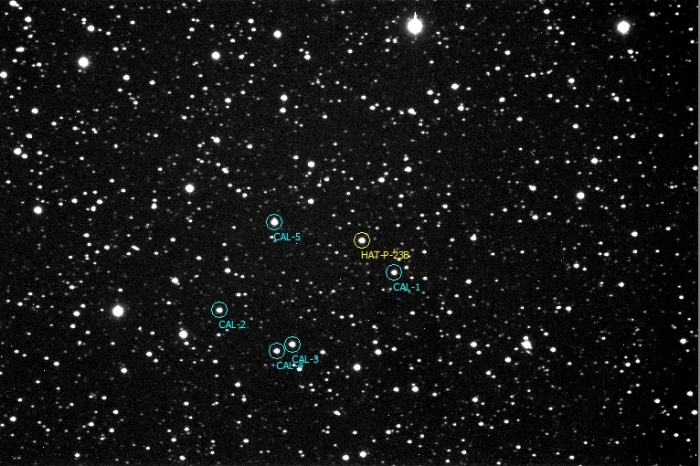 Mapka - HAT-P-23, JD 2458346.51773
