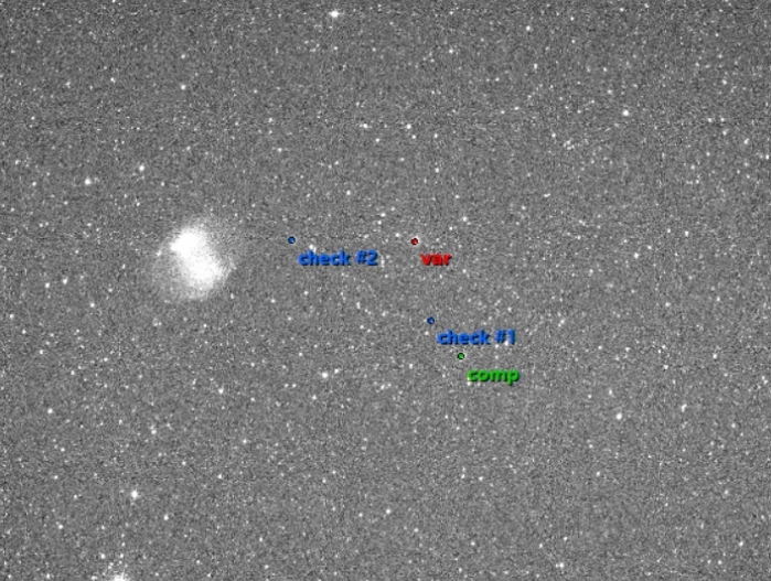 Mapka - HD189733, JD 2458359.33681