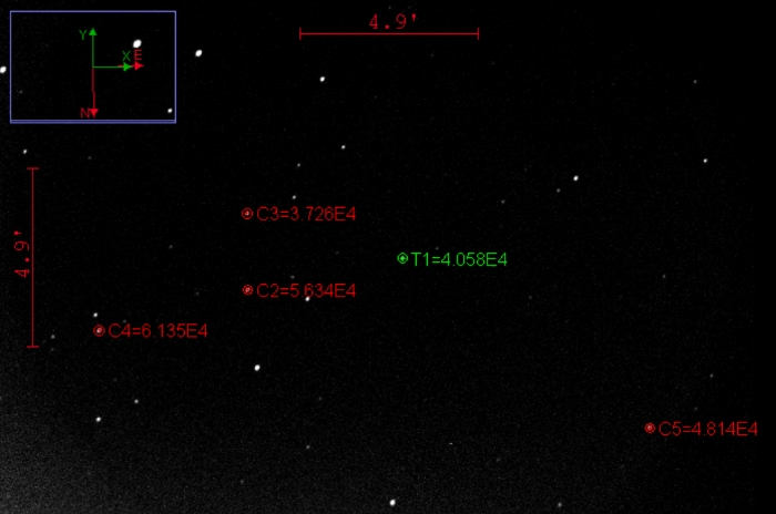 Mapka - WASP-10, JD 2458418.54700