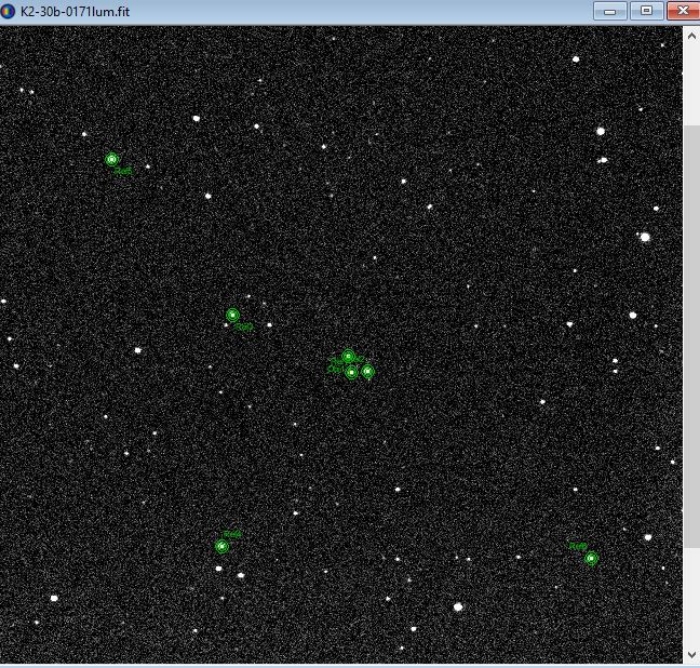 Mapka - K2-30, JD 2458432.62700