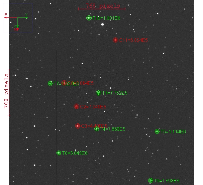 Mapka - KELT-1, JD 2458434.31536