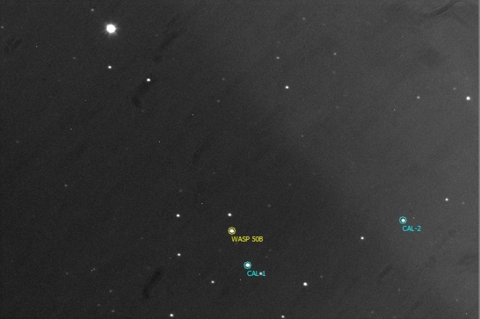 Mapka - WASP-50, JD 2458487.27227