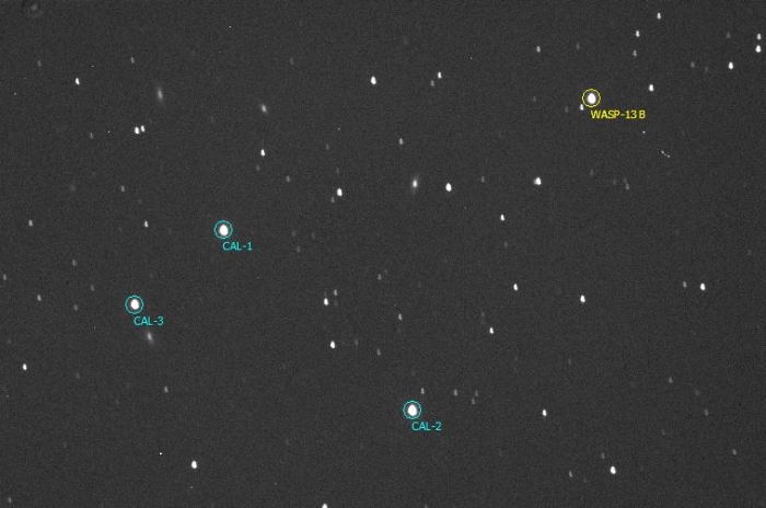 Mapka - WASP-13, JD 2458487.56378