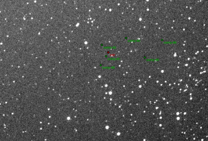 Mapka - CoRoT-1, JD 2458523.30493