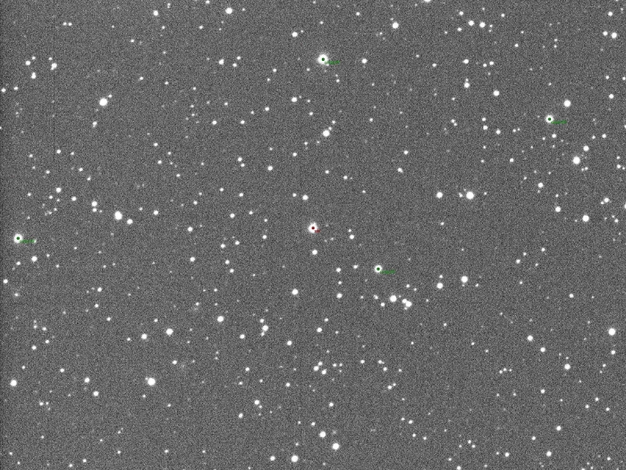 Mapka - TrES-2, JD 2458540.58295