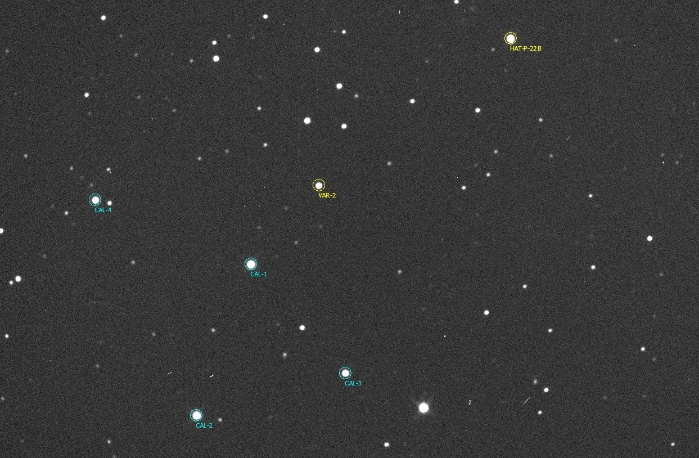 Mapka - HAT-P-22, JD 2458537.46737