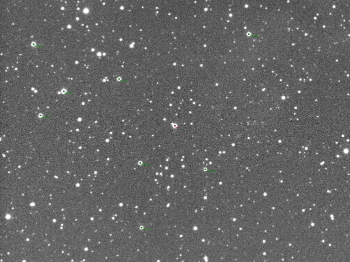 Mapka - WASP-80, JD 2458619.51140