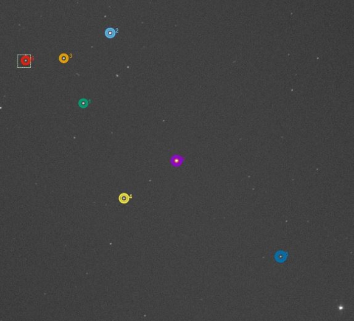 Mapka - WASP-14, JD 2458650.37371