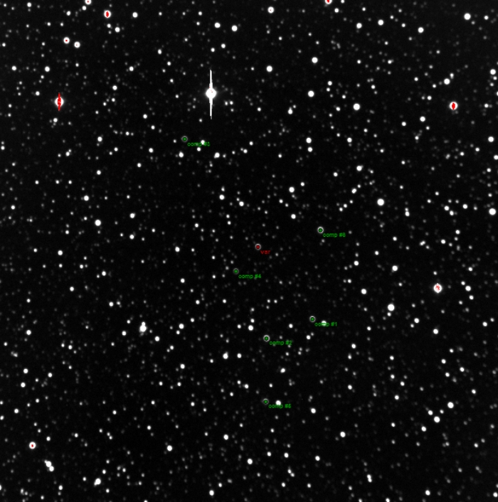Mapka - HAT-P-23, JD 2458699.46845
