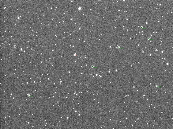 Mapka - TrES-2, JD 2458718.45340