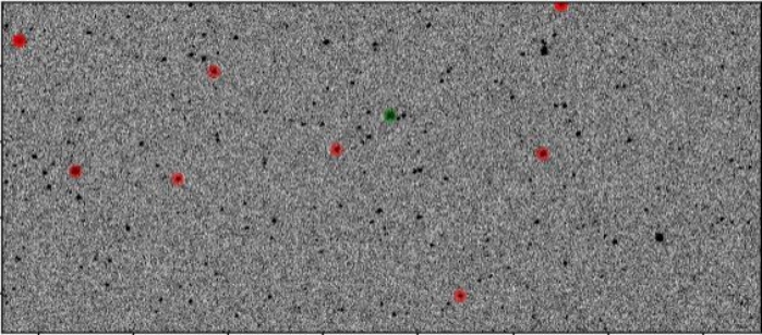 Mapka - WASP-3, JD 2458731.31993