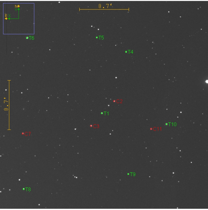 Mapka - WASP-32, JD 2458731.43802