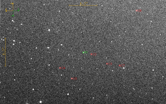 Mapka - WASP-10, JD 2458743.30419