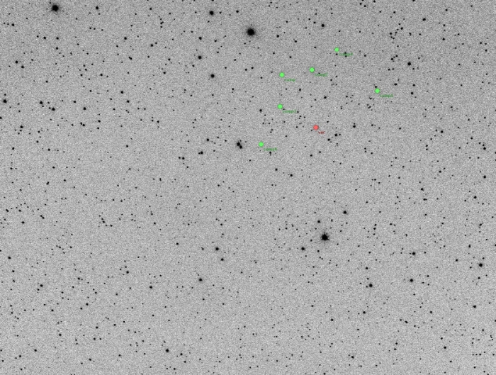 Mapka - KELT-1, JD 2458764.23425