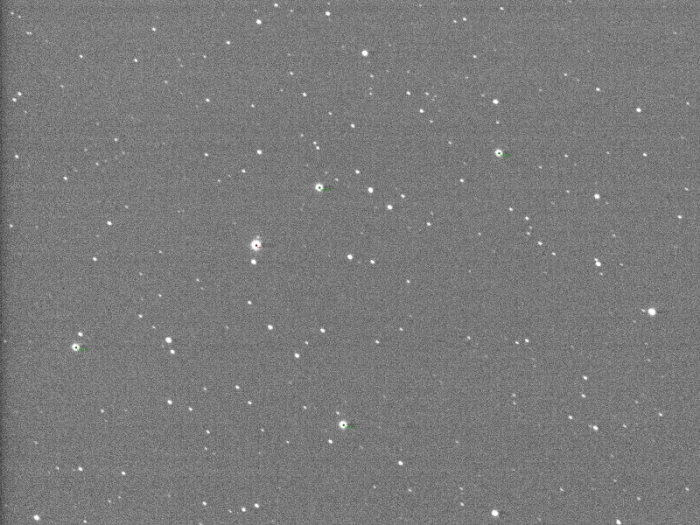 Mapka - WASP-33, JD 2458764.45546