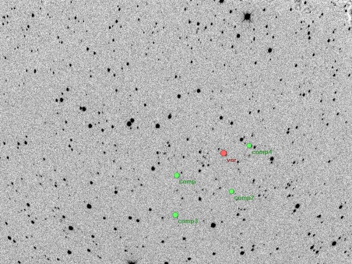 Mapka - KELT-1, JD 2458764.23271