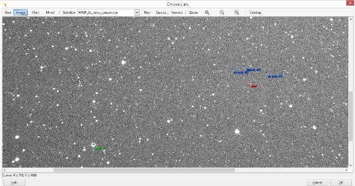 Mapka - WASP-2, JD 2458726.35657