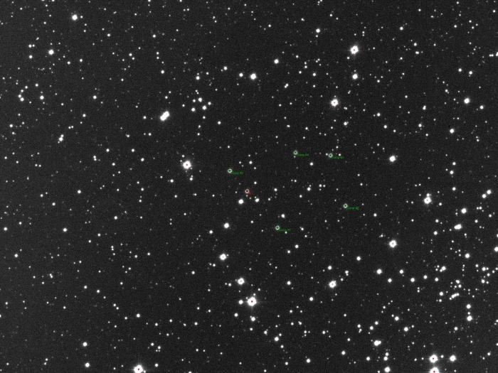 Mapka - CoRoT-1, JD 2458826.60708