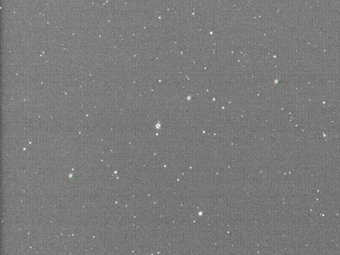 Mapka - WASP-33, JD 2458852.33818