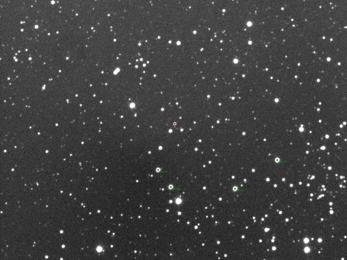 Mapka - CoRoT-1, JD 2458861.34388