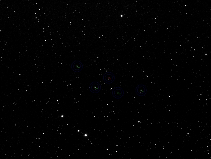 Mapka - WASP-33, JD 2458874.25147