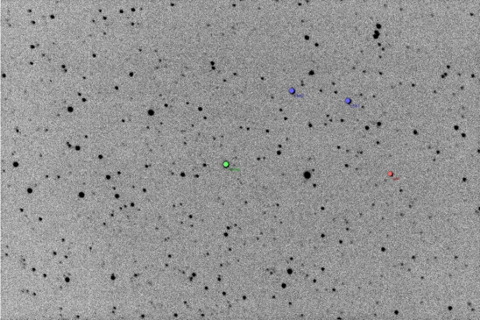 Mapka - V1333 Cas, JD 2455807.30313