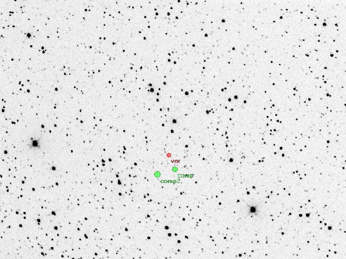 Mapka - CoRoT-18, JD 2458922.30745