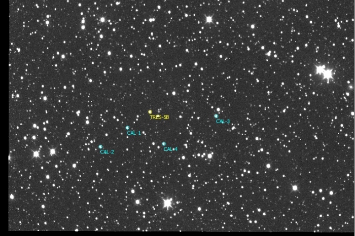 Mapka - TrES-5, JD 2459049.45210