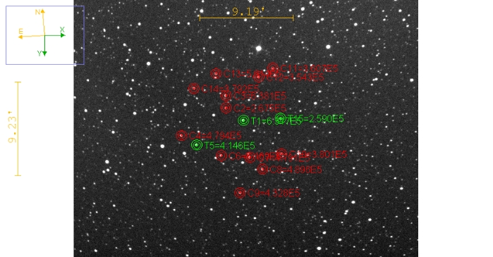 Mapka - HAT-P-23, JD 2459052.36902