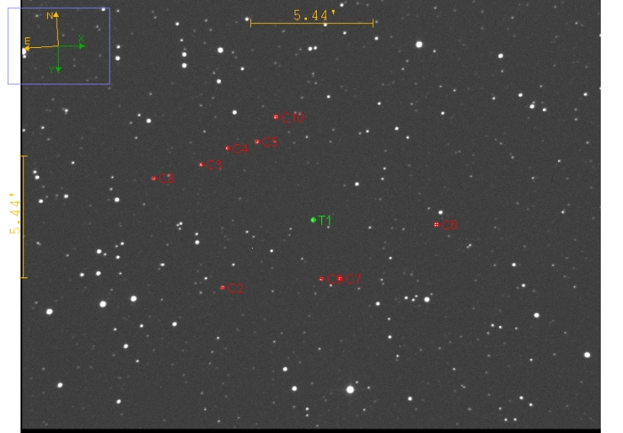 Mapka - TrES-5, JD 2459067.29999