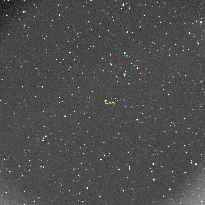 Mapka - WASP-80, JD 2459067.42181