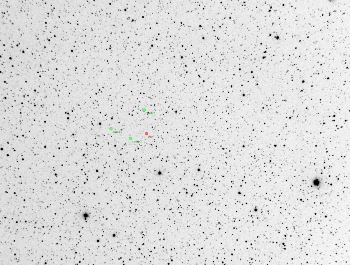 Mapka - HAT-P-23, JD 2459069.40573