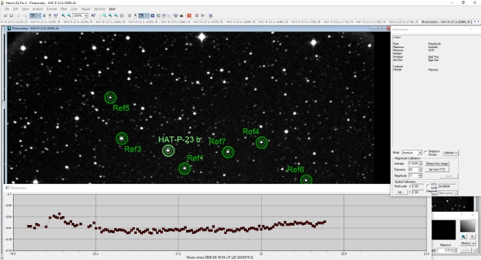 Mapka - HAT-P-23, JD 2459080.32296