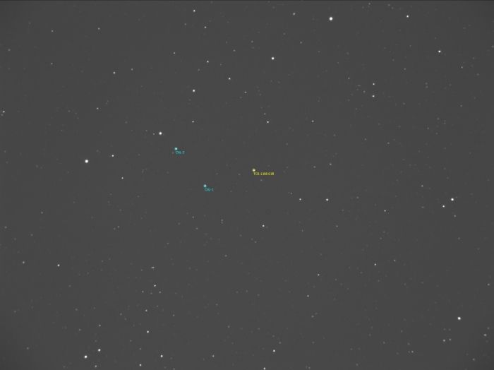 Mapka - TOI 1168, JD 2459101.30383