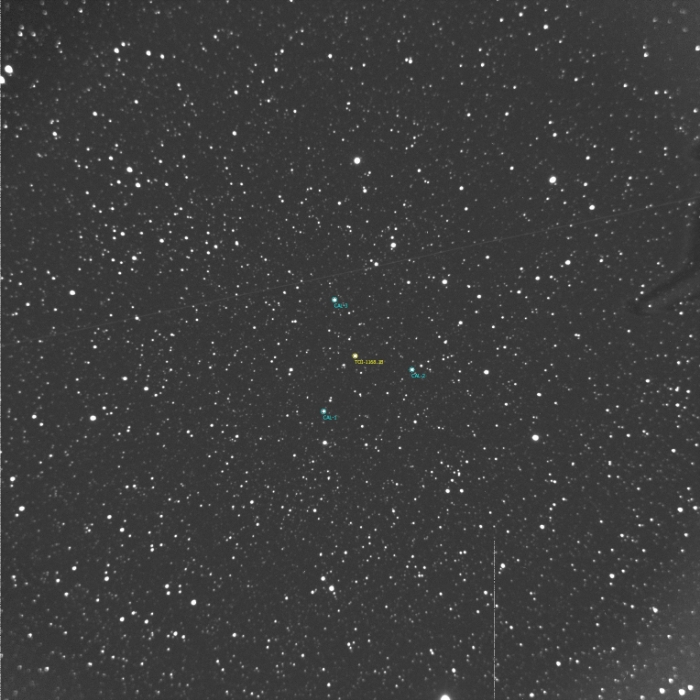 Mapka - TOI 1168, JD 2459101.31494