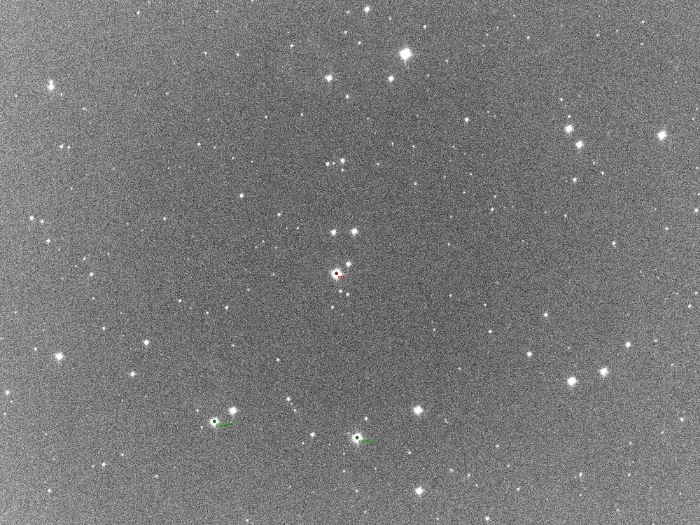 Mapka - WASP-100, JD 2459141.54236