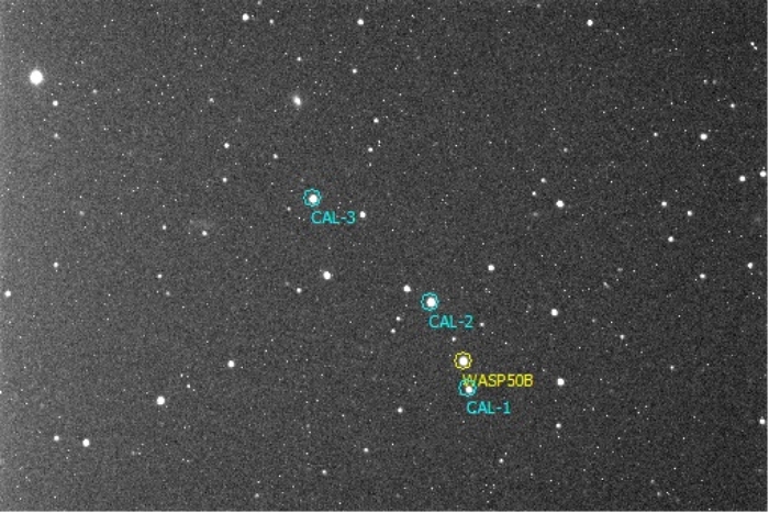 Mapka - WASP-50, JD 2459175.48218