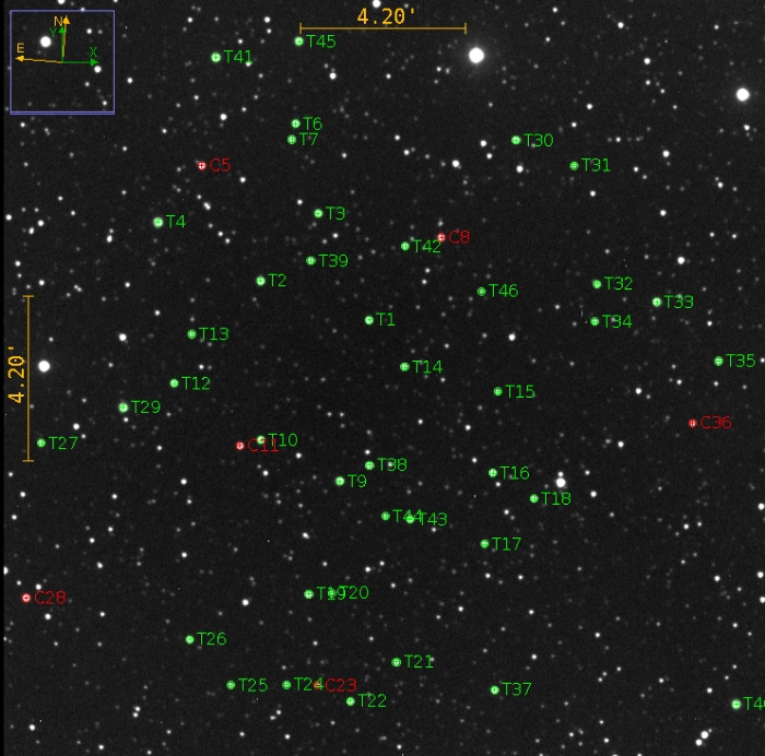 Mapka - HAT-P-23, JD 2459154.25414