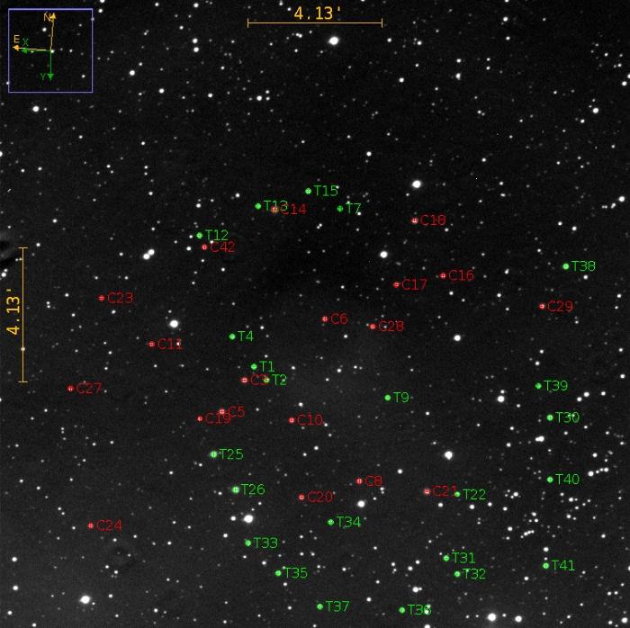 Mapka - CoRoT-1, JD 2459152.54784