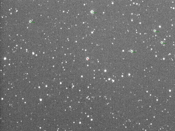 Mapka - TrES-2, JD 2459301.48303