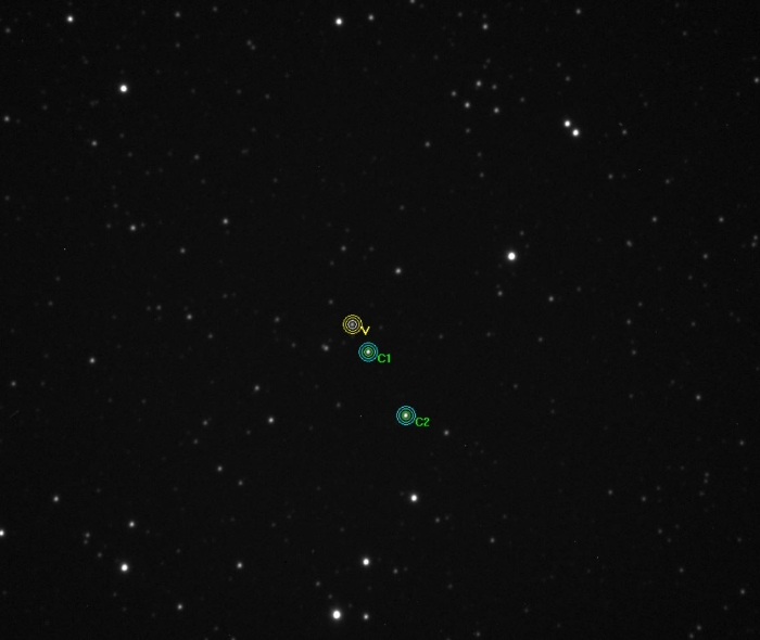 Mapka - CoRoT-1, JD 2459279.31500