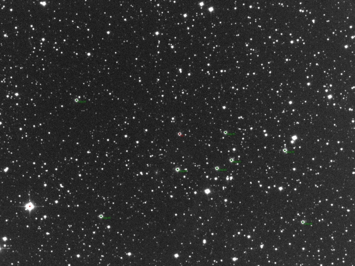 Mapka - WASP-19, JD 2459309.51237
