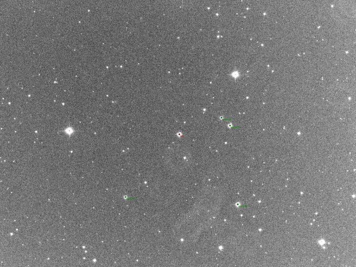 Mapka - WASP-25, JD 2459314.56307