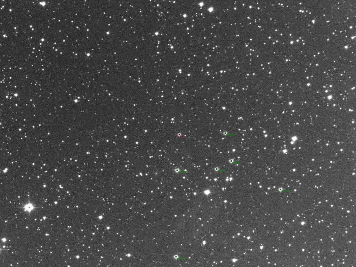 Mapka - WASP-19, JD 2459327.61597