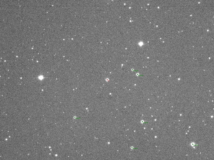 Mapka - WASP-25, JD 2459412.45972